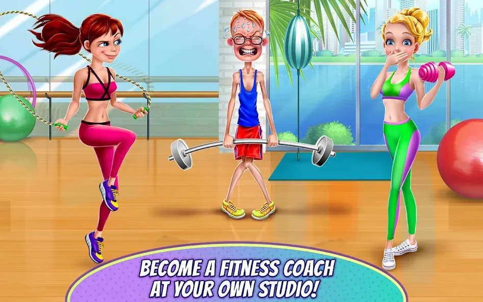 Fitness Girl - Dance & Play — скриншот 2