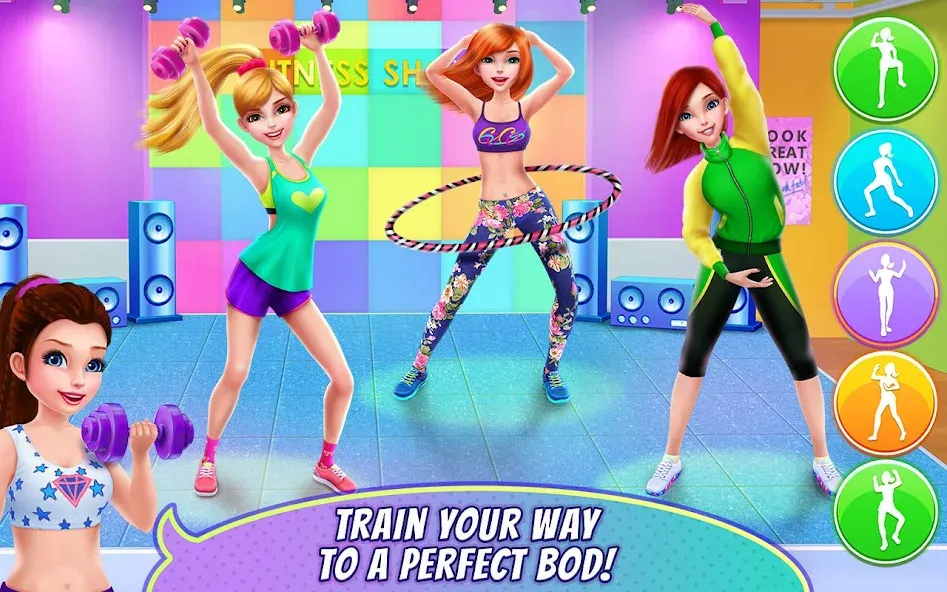 Fitness Girl - Dance & Play — скриншот 3