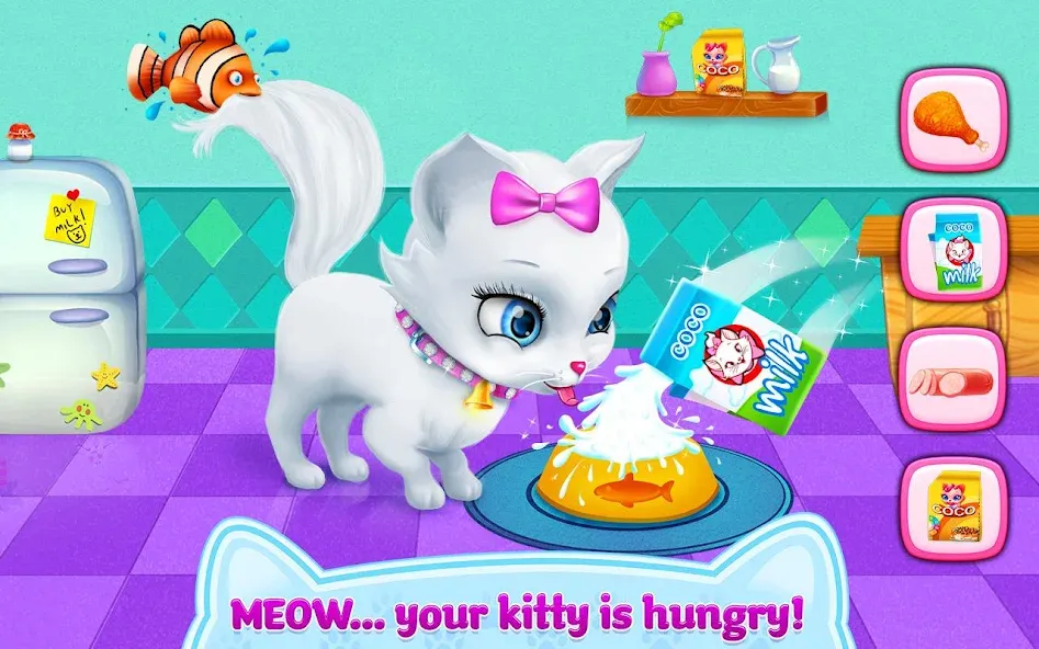 Kitty Love - My Fluffy Pet — скриншот 3