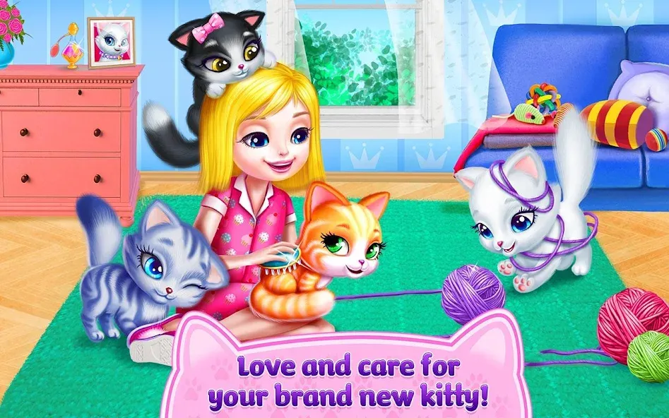 Kitty Love - My Fluffy Pet — скриншот 5
