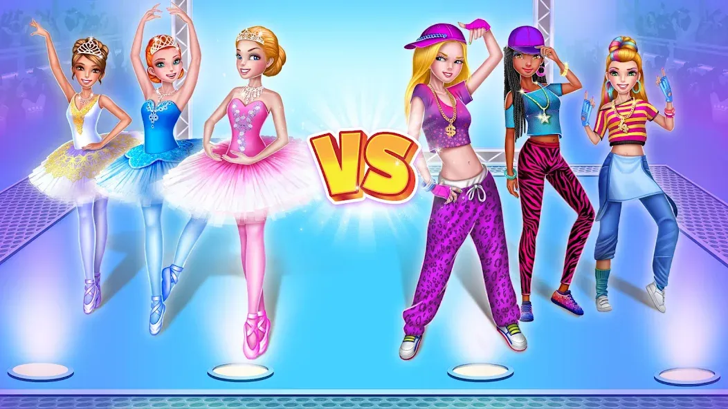 Dance Clash: Ballet vs Hip Hop — скриншот 1