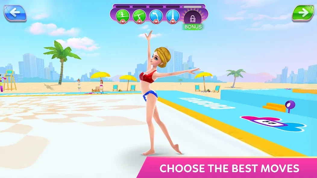 Gymnastics Superstar Star Girl — скриншот 2