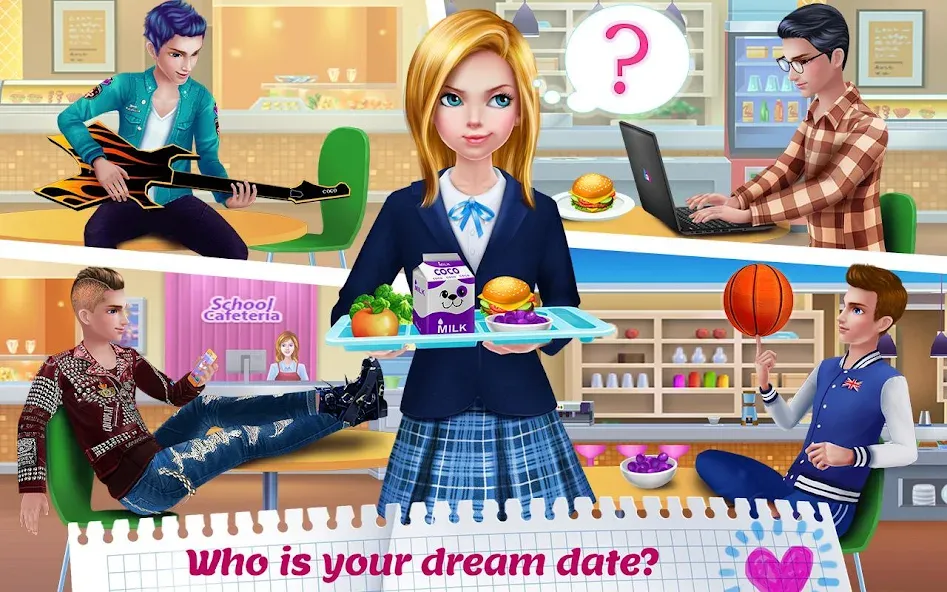 High School Crush - Love Story — скриншот 2 High School Crush - Love Story — скриншот 2