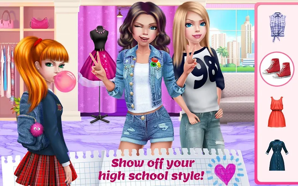 High School Crush - Love Story — скриншот 3 High School Crush - Love Story — скриншот 3