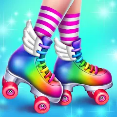 Скачать Roller Skating Girls — MOD Все куплено