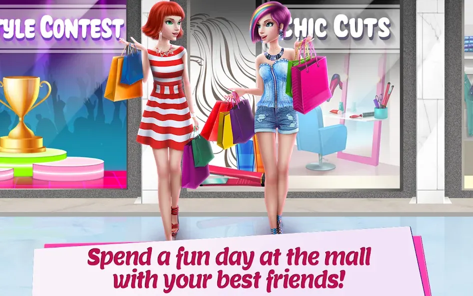 Shopping Mall Girl: Chic Game — скриншот 2