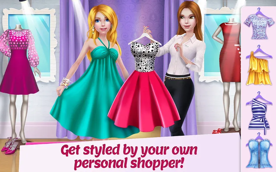 Shopping Mall Girl: Chic Game — скриншот 3