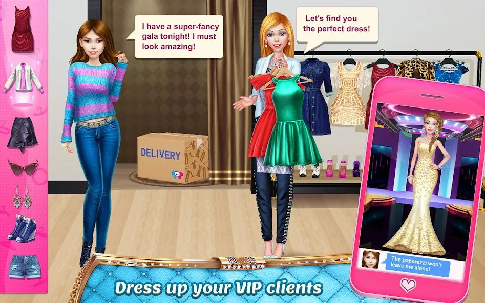 Stylist Girl: Make Me Fabulous — скриншот 2