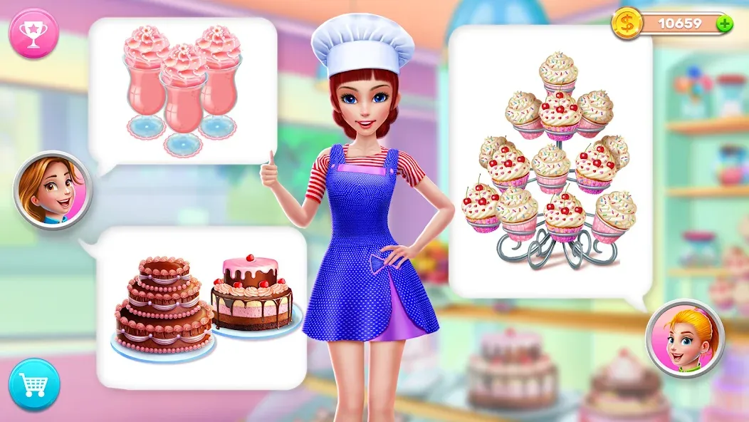 My Bakery Empire: Bake a Cake — скриншот 4 My Bakery Empire: Bake a Cake — скриншот 4