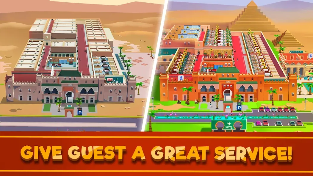 Hotel Empire Tycoon－Idle Game — скриншот 4