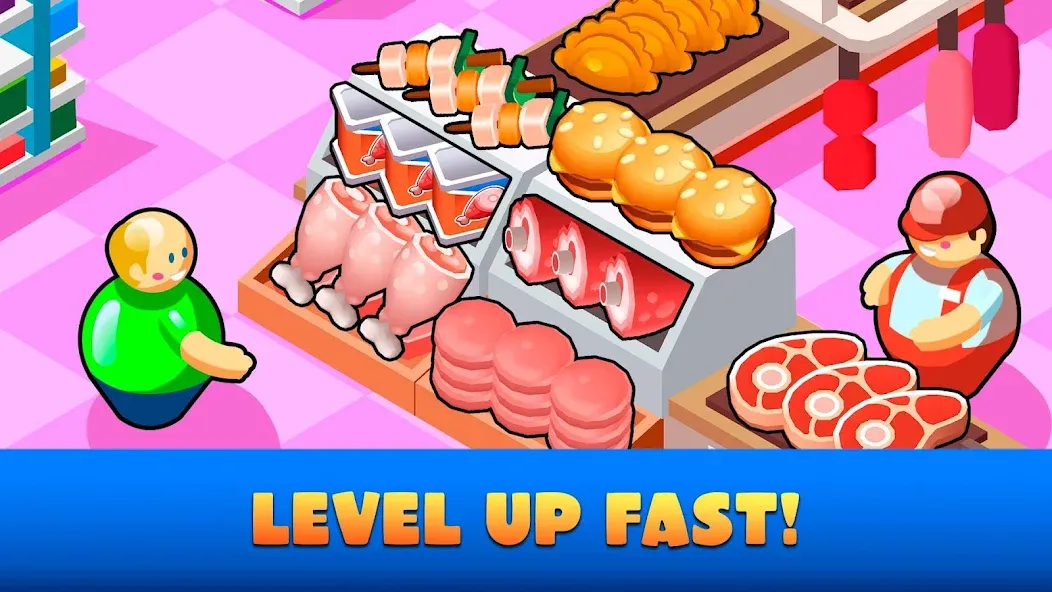 Idle Supermarket Tycoon－Shop — скриншот 1
