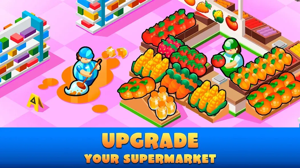 Idle Supermarket Tycoon－Shop — скриншот 2