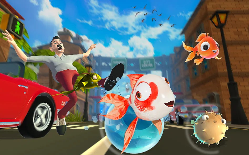 Piranha Escape Hungry Fish.io — скриншот 1 Piranha Escape Hungry Fish.io — скриншот 1