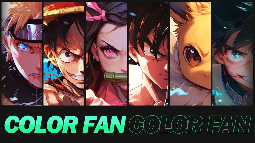 Color Fan - Color By Number — скриншот 1