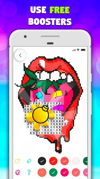 Pixel Art book・Color by number — скриншот 4