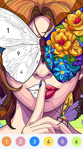 Color Now - color by number — скриншот 1