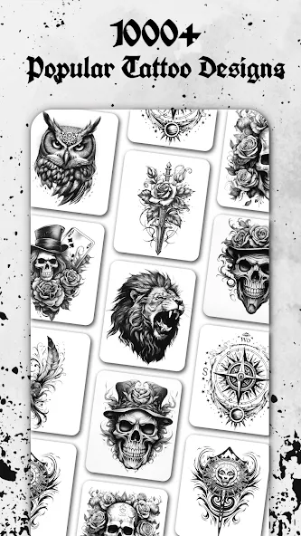 Tattoo Coloring games — скриншот 2