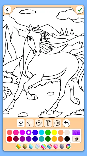 Coloring for girls and women — скриншот 2