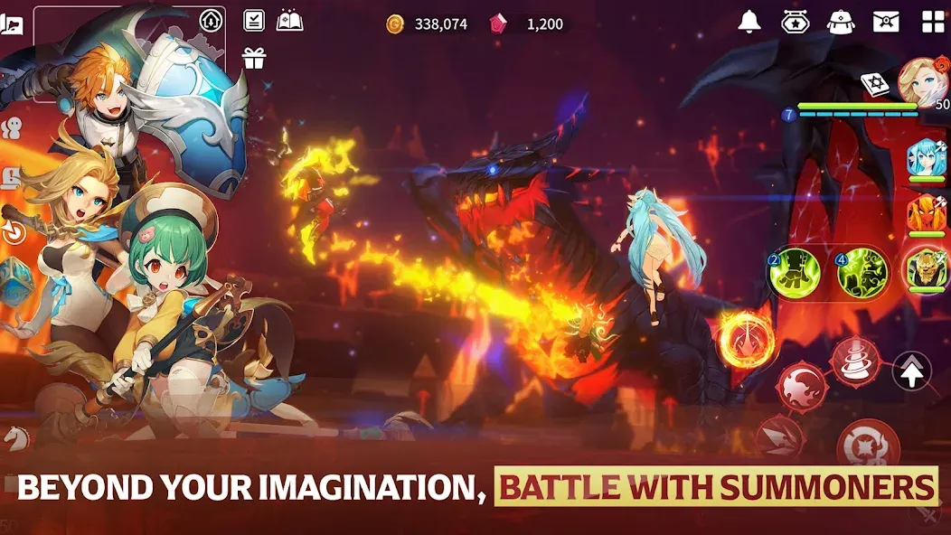 Summoners War: Chronicles — скриншот 3