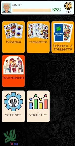 Briscola & Tressette Online — скриншот 2
