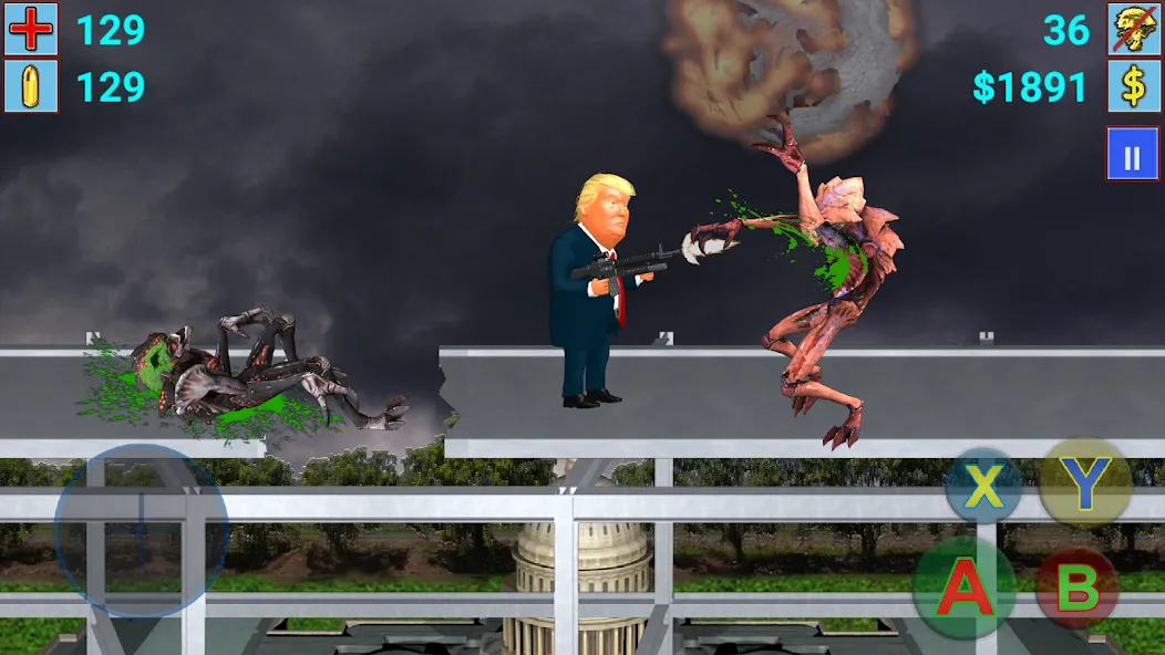 Aliens vs President — скриншот 5