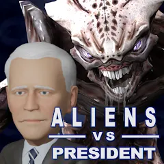 Aliens vs President — Модификация Много денег и разблокировано всё оружие