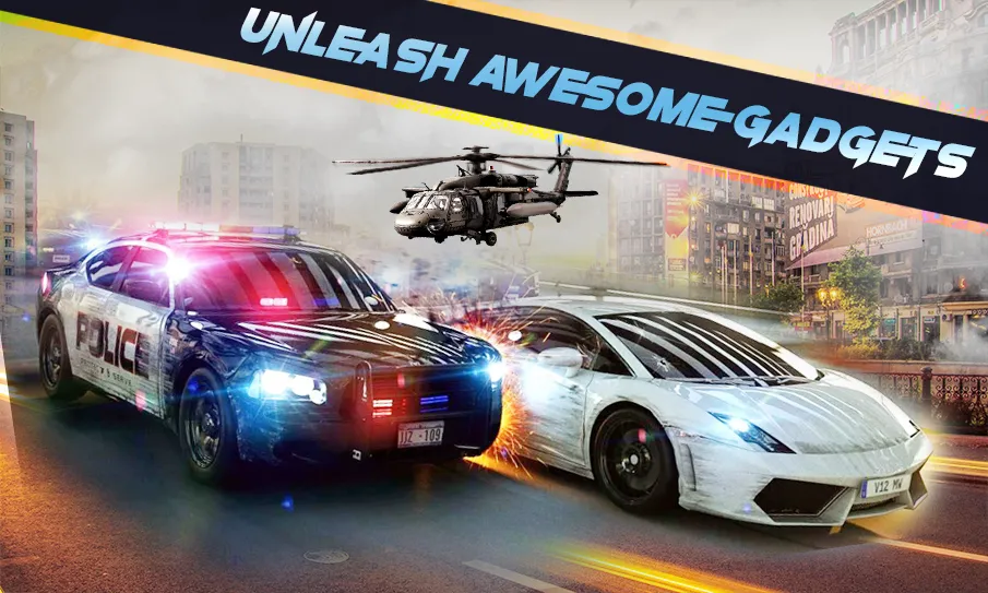 Police car: police games — скриншот 3