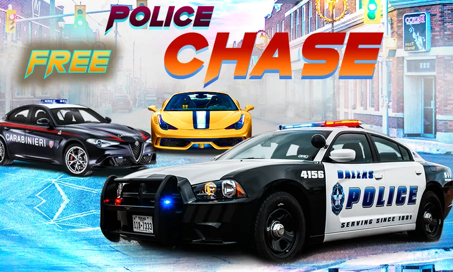 Police car: police games — скриншот 4