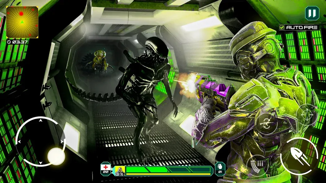 Alien - Dead Space Alien Games — скриншот 1
