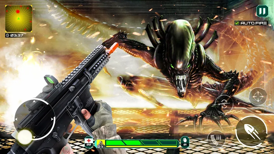 Alien - Dead Space Alien Games — скриншот 2