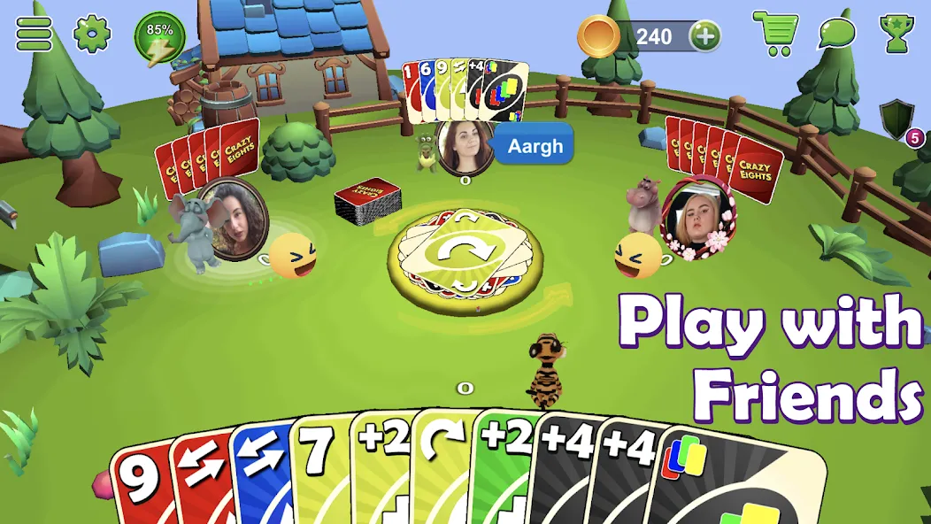 Crazy Eights 3D — скриншот 2