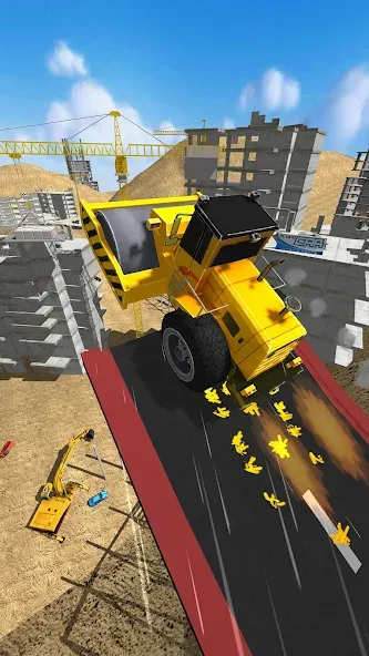 Construction Ramp Jumping — скриншот 5