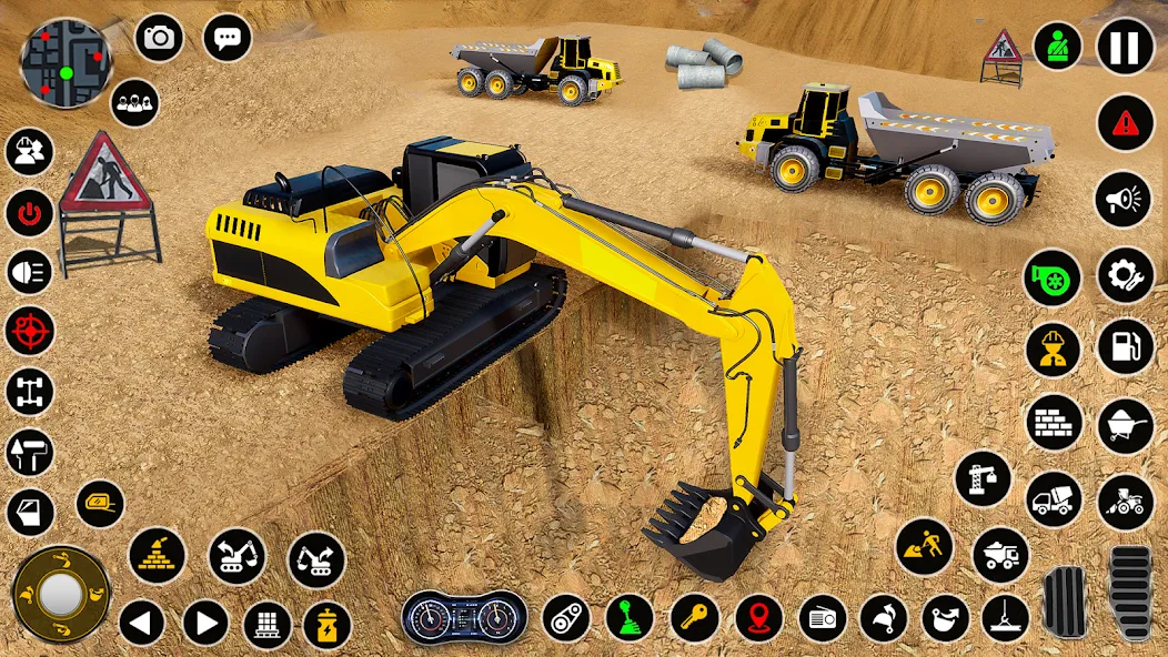 Construction Dump Truck Game — скриншот 1
