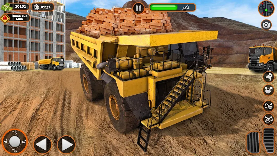 Construction Dump Truck Game — скриншот 2
