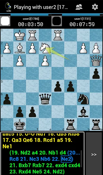 Chess ChessOK Playing Zone PGN — скриншот 1