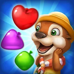 Aqua Blast: Match 3 Puzzle — МОД Много денег