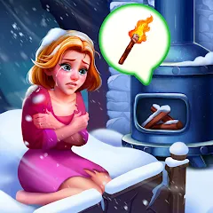Скачать Dream Family - Match 3 Games — MOD на Андроид — Много денег