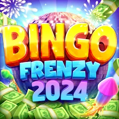 Взломанная Bingo Frenzy®-Live Bingo Games — Много билетов и бонусов