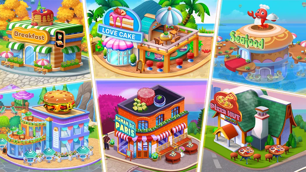 Food Voyage: Fun Cooking Games — скриншот 1