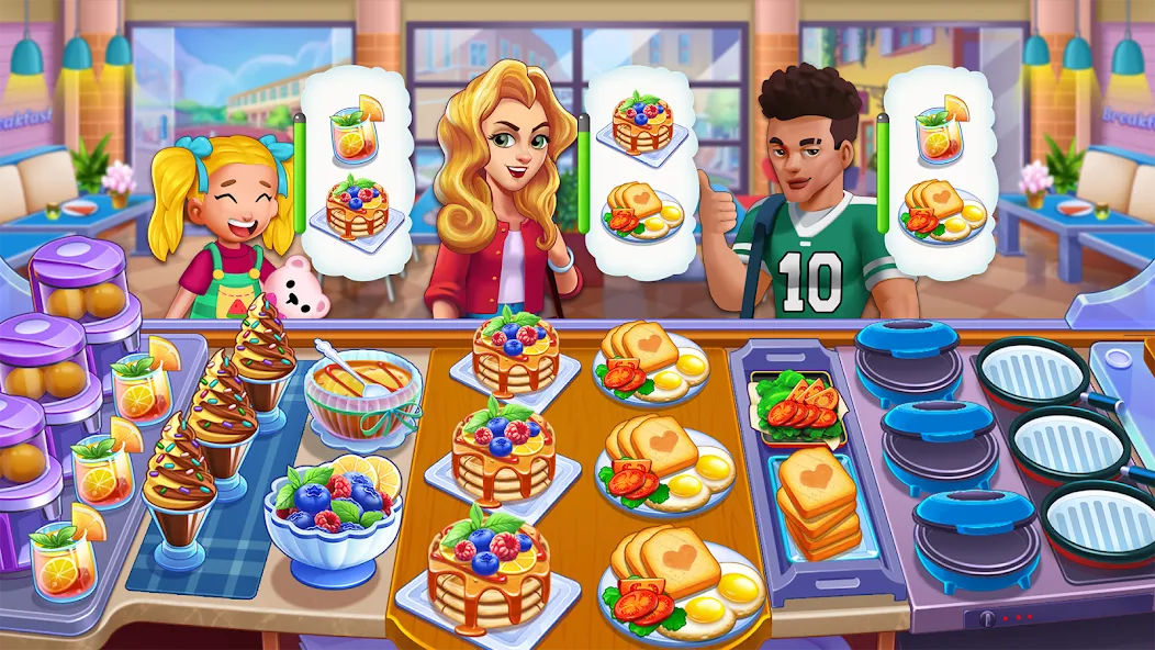 Food Voyage: Fun Cooking Games — скриншот 3