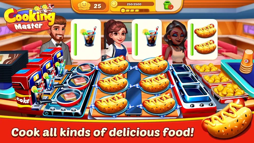 Cooking Master:Restaurant Game — скриншот 2