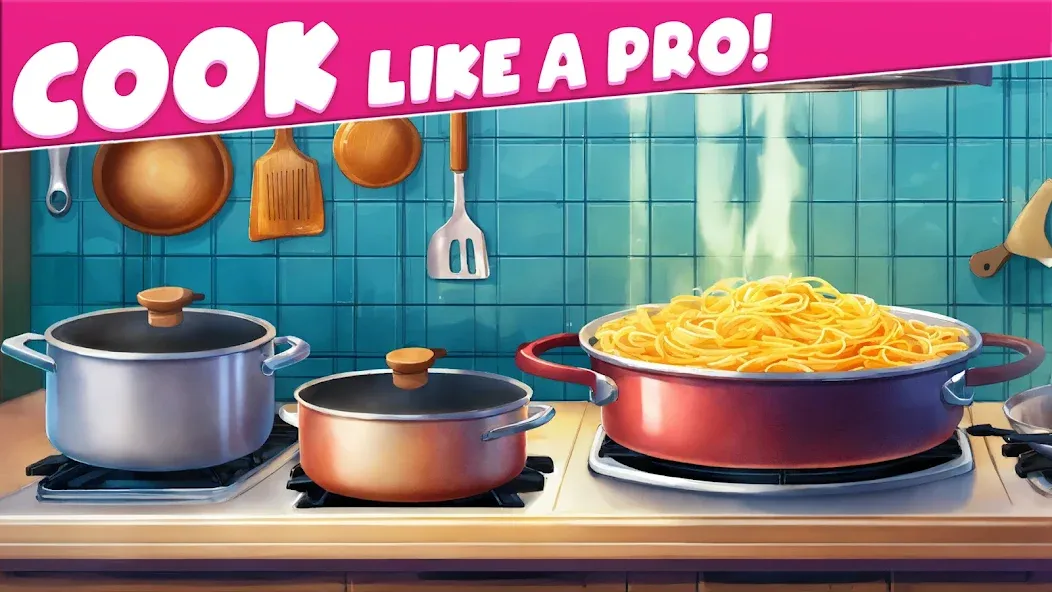 Cooking Taste Restaurant Games — скриншот 1