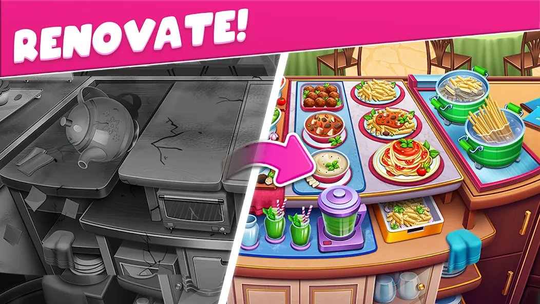 Cooking Taste Restaurant Games — скриншот 4