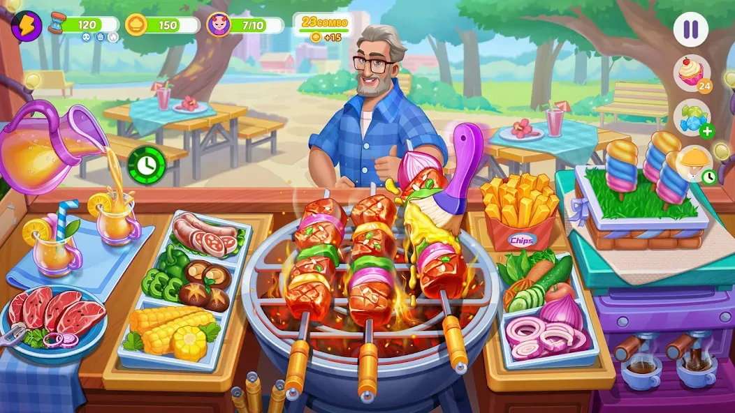 Cooking Town - Restaurant Game — скриншот 1