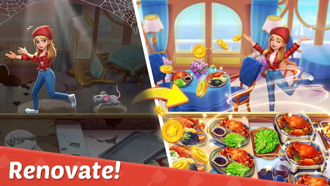 Cooking Town - Restaurant Game — скриншот 2