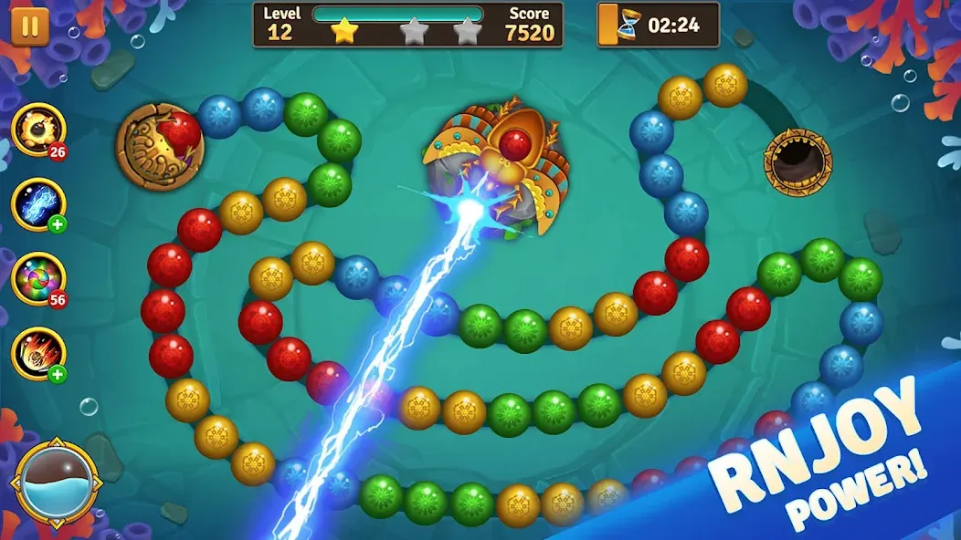 Jungle Marble Blast — скриншот 4