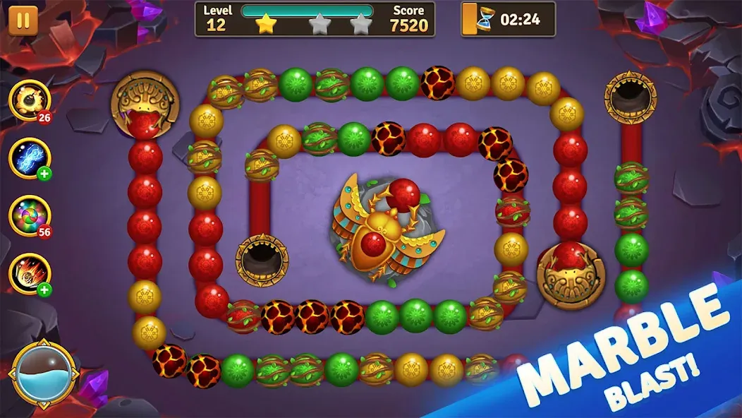 Jungle Marble Blast — скриншот 5