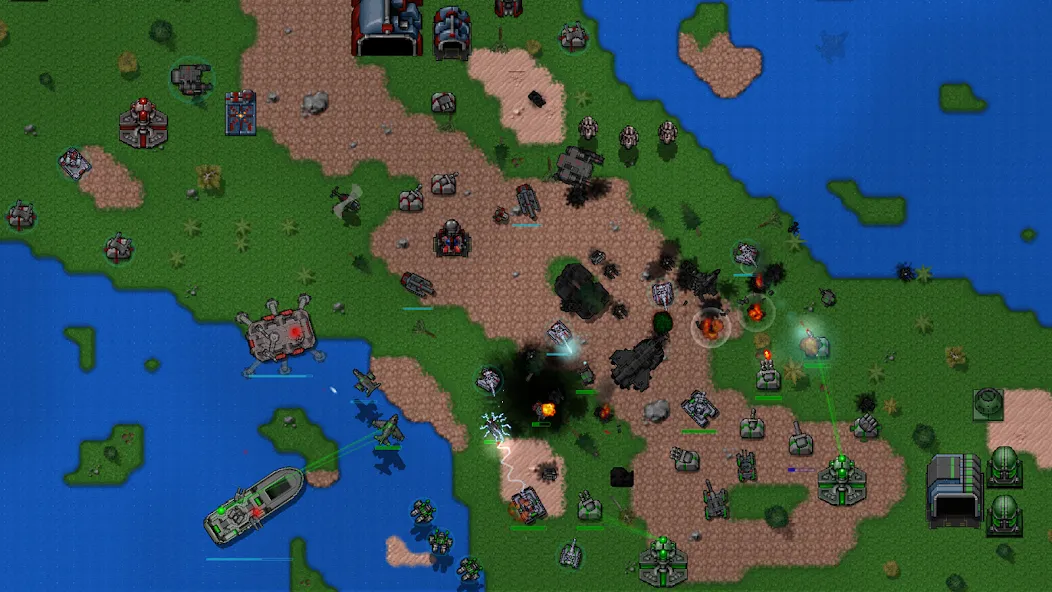 Rusted Warfare - Demo — скриншот 1
