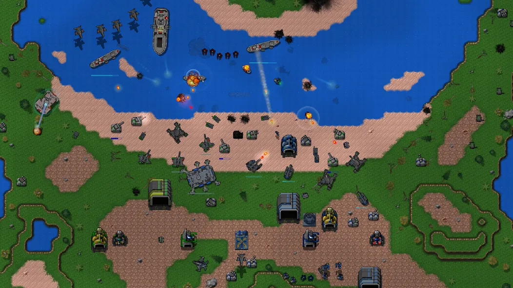Rusted Warfare - Demo — скриншот 2