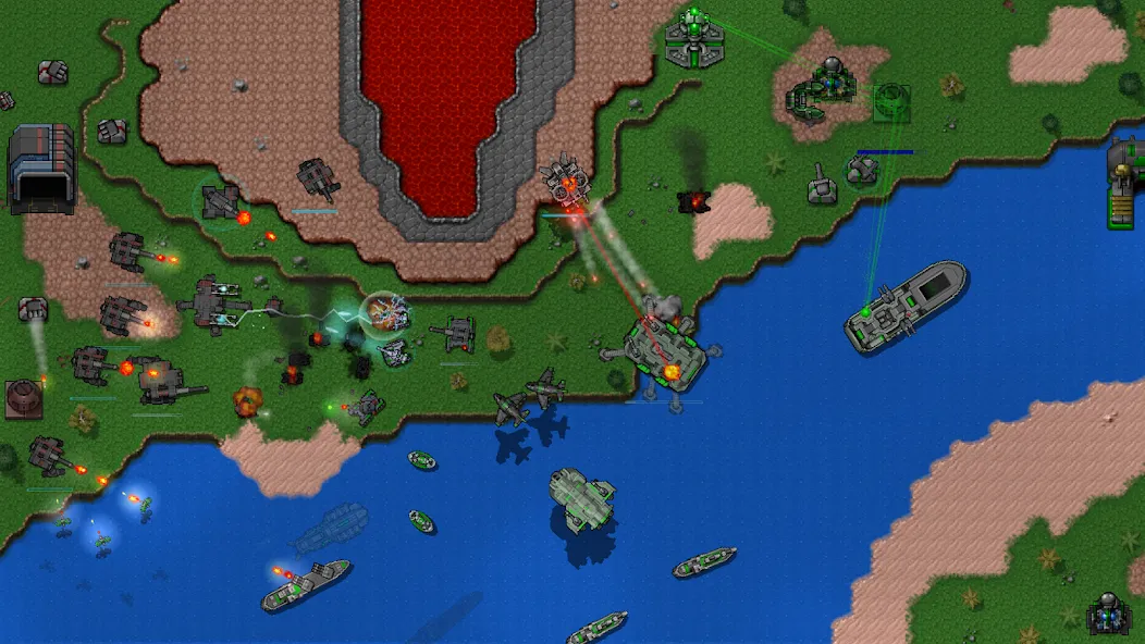 Rusted Warfare - Demo — скриншот 3